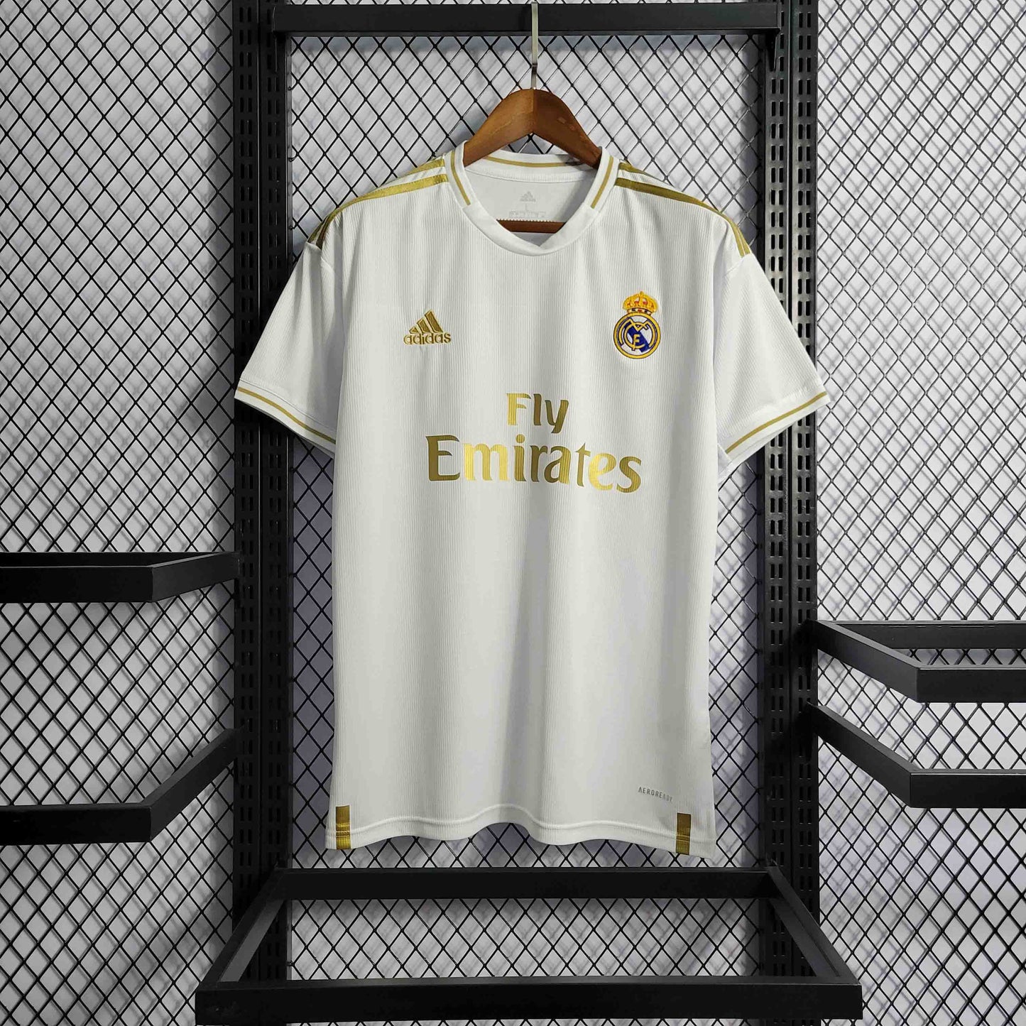 Camisa Real Madrid Home 18/19 - Versao Retro - vista traseira