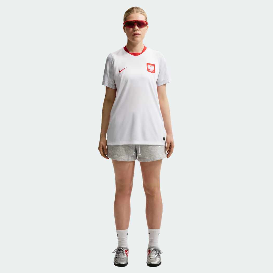 Camisa Feminina Polonia 2026/27 I - vista traseira