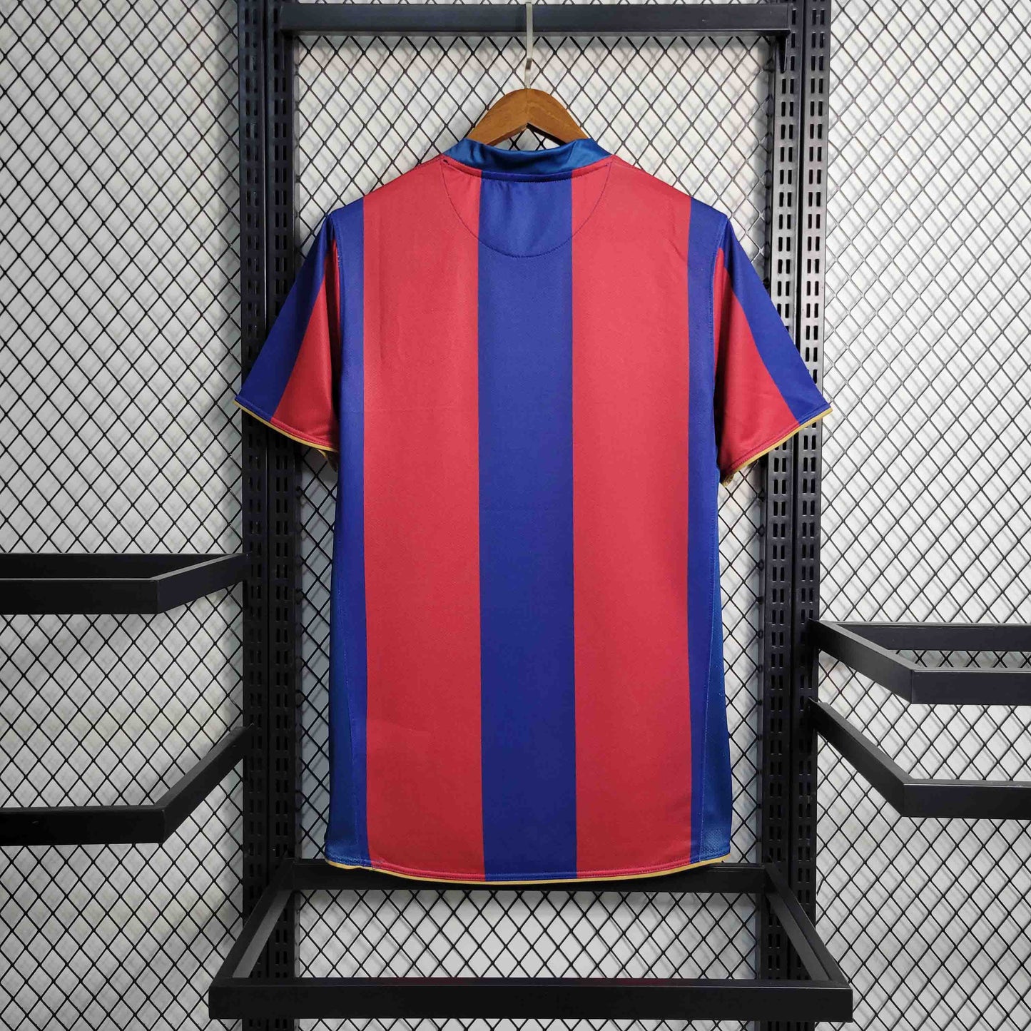 Camisa Barcelona Home 07/08 - Versao Retro - vista traseira