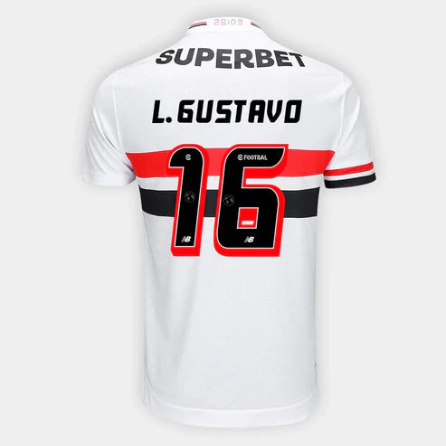 Camisa Tricolor 2025/26 I L. GUSTAVO N° 16