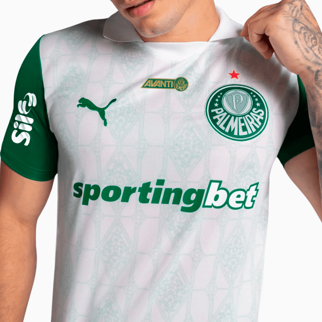 Camisa Puma Palmeiras 2025/26 II Com Patrocinios - imagem 5