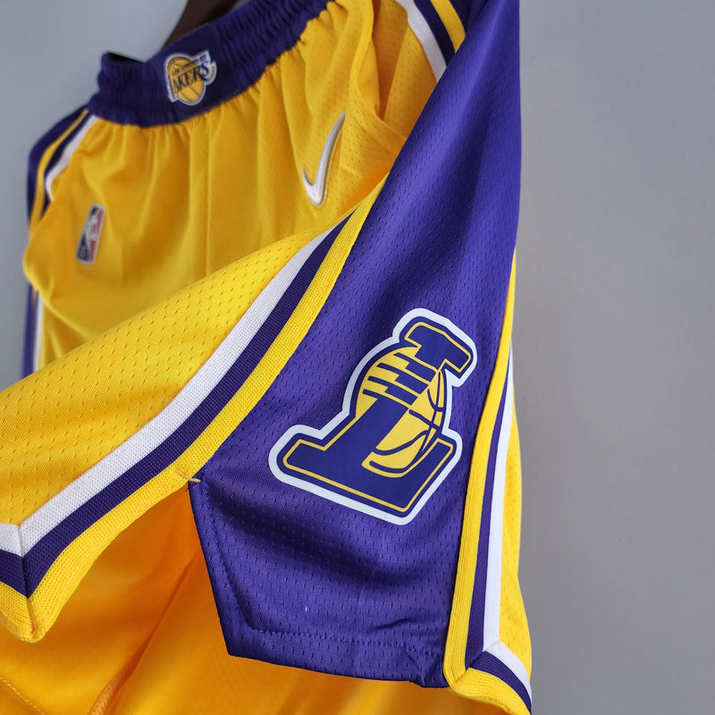 Shorts 75th Anniversary Los Angeles Lakers Yellow NBA