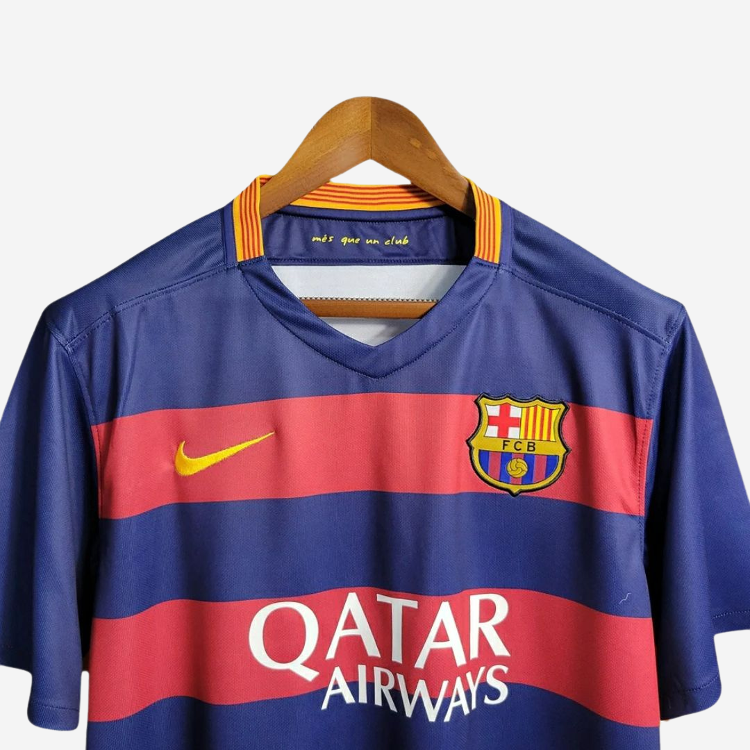 Camisa Barcelona 2015/2016 Retro - imagem 5