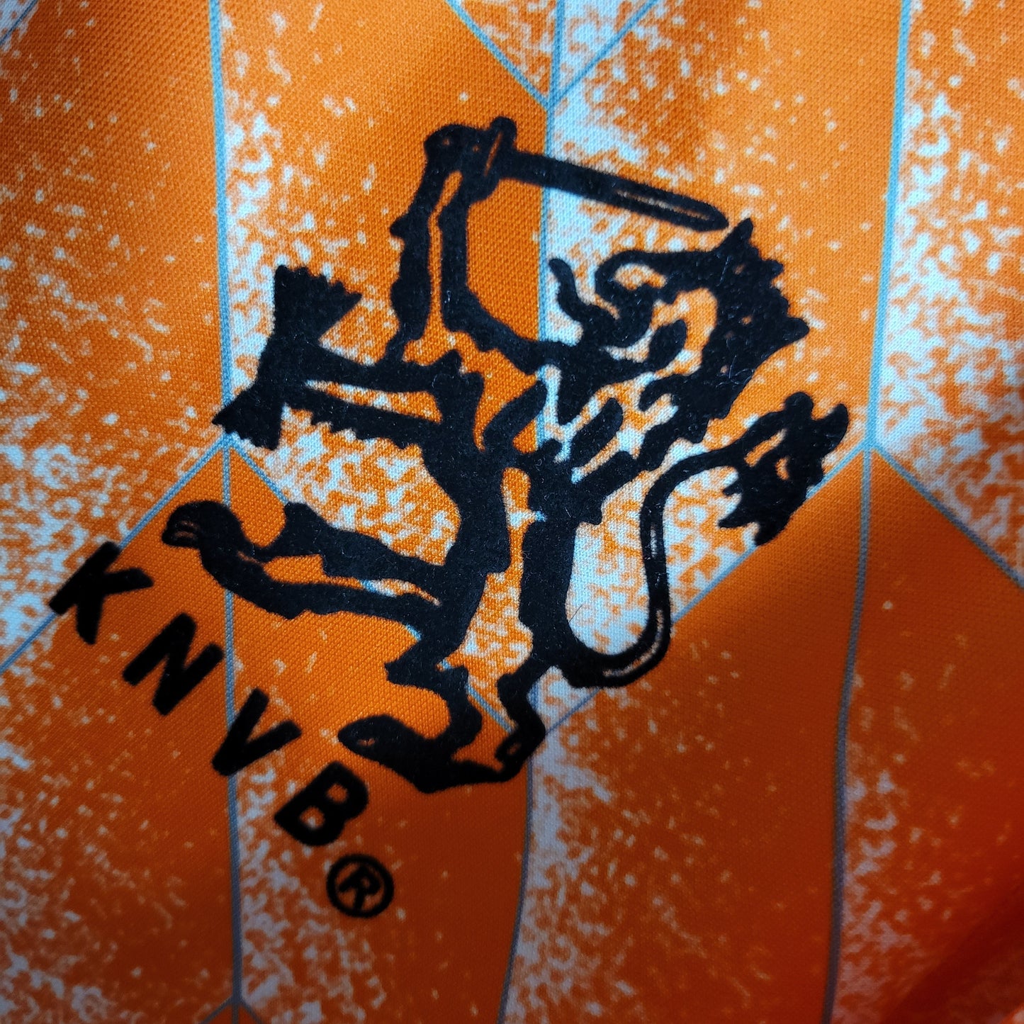 Camisa Holanda Titular 1988 - Versao Retro - vista traseira