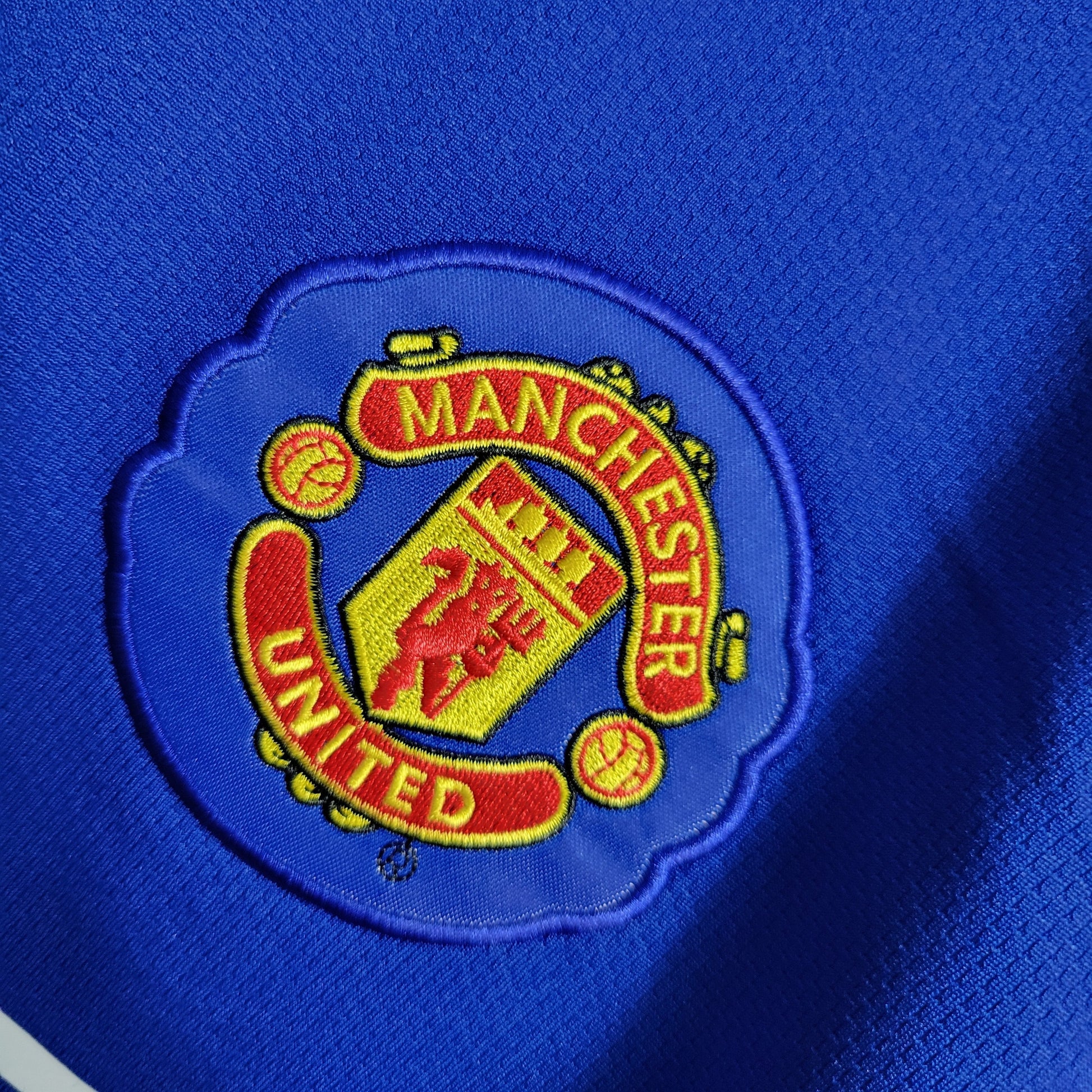 Camisa Manchester United Reserva 07/08 - Versao Retro - vista traseira
