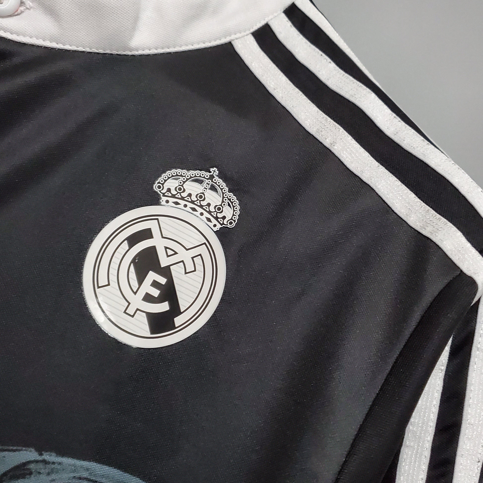 Camisa Real Madrid III 14/15 - Versao Retro Manga Longa - vista traseira