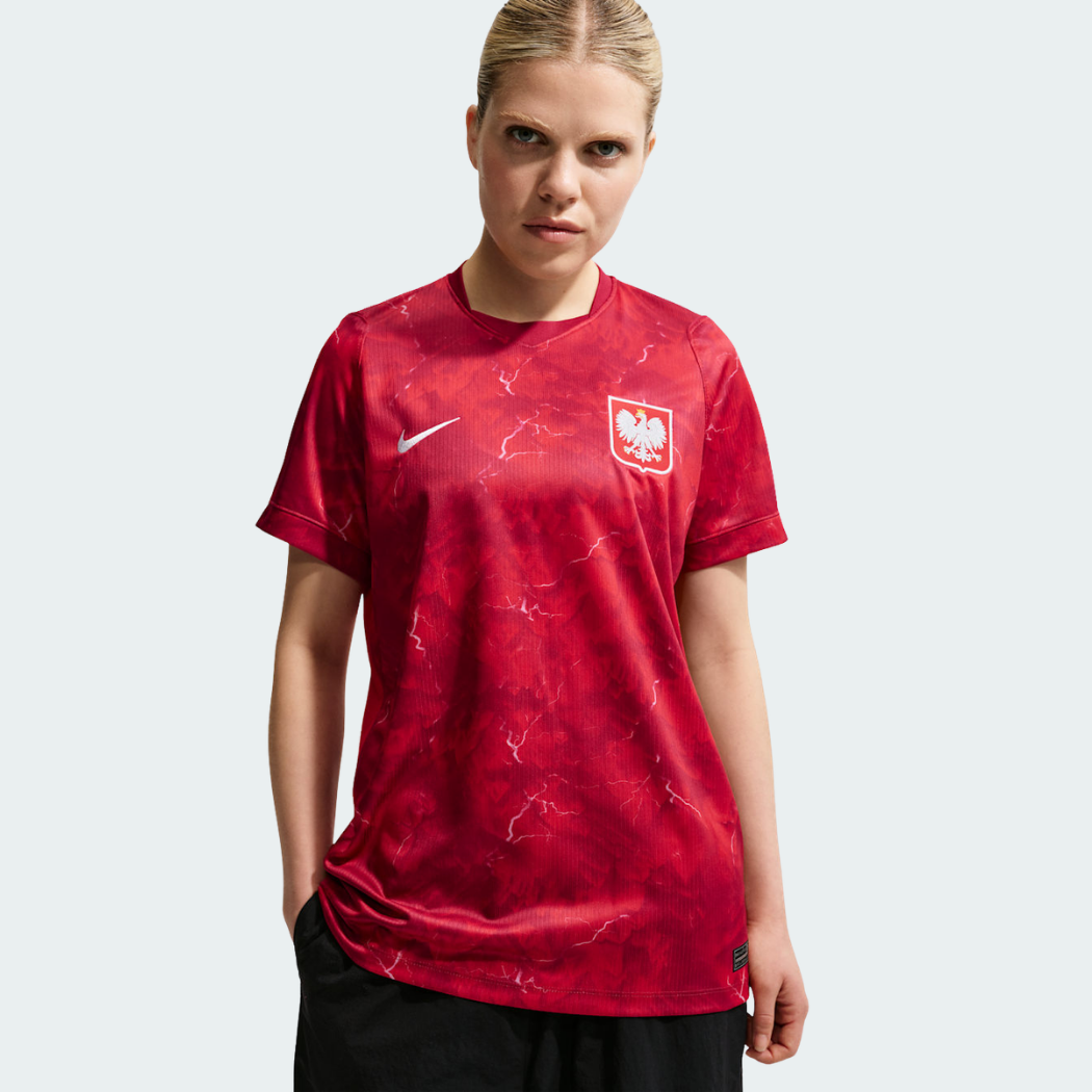 Camisa Feminina Polonia 2026/27 II - vista frontal