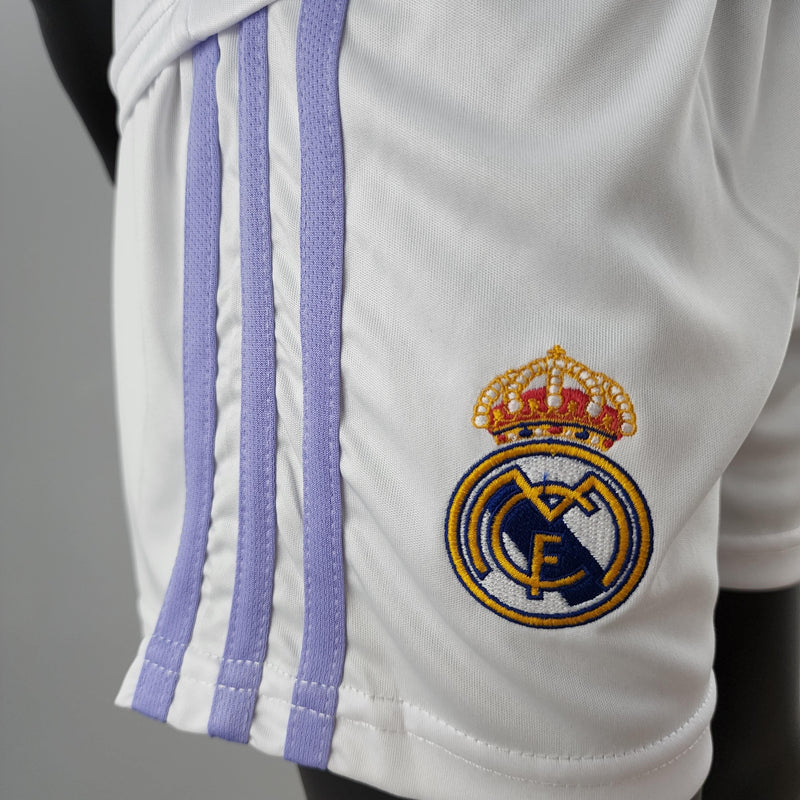 Conjunto Infantil Real Madrid 2022/23 - Home