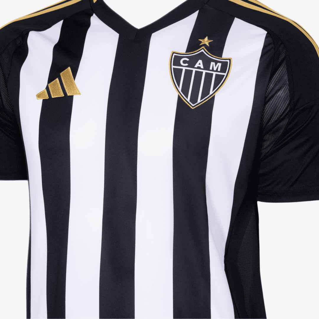 Camisa Adidas Atletico Mineiro 2025/26 I FAUSTO VERA N° 8 - imagem 4