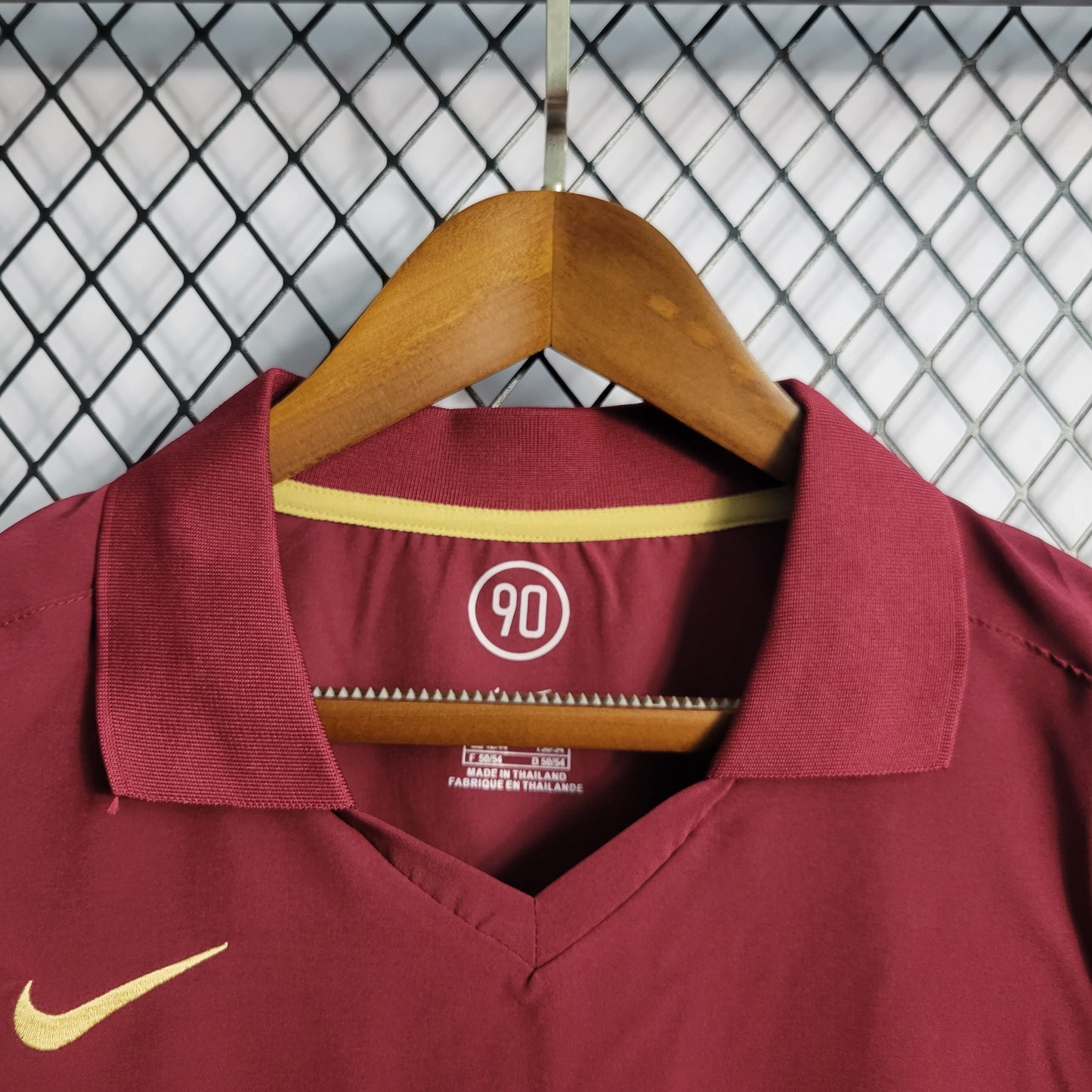 Camisa Arsenal Titular 05/06 - Versao Retro - detalhe