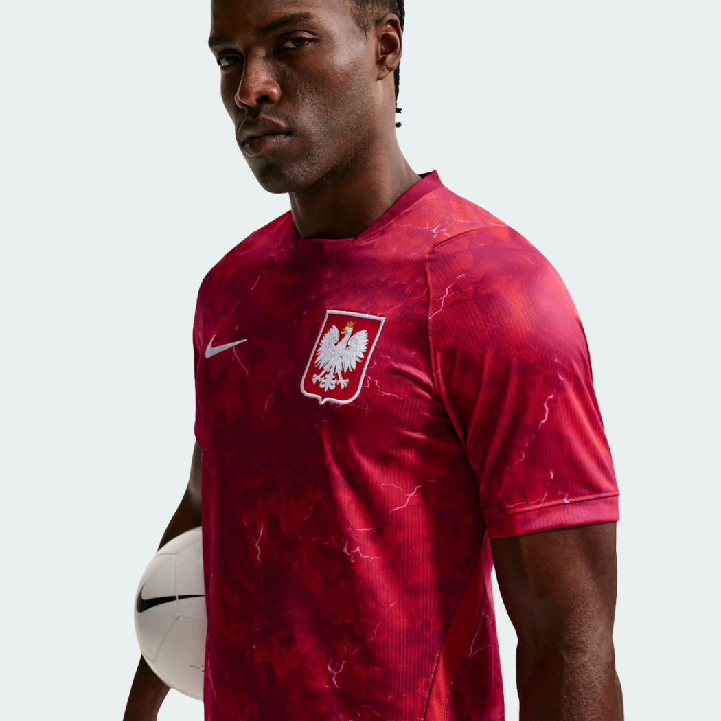 Camisa Polonia 2026/27 II Jogador - vista traseira