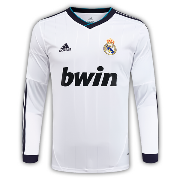Camisa Real Madrid Retrô 12/13 I Manga Longa - Masculina