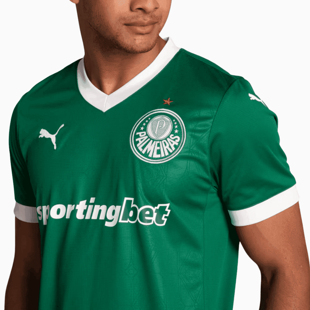 Camisa Puma Palmeiras 2025/26 I - Richard Rios N° 8 - imagem 4