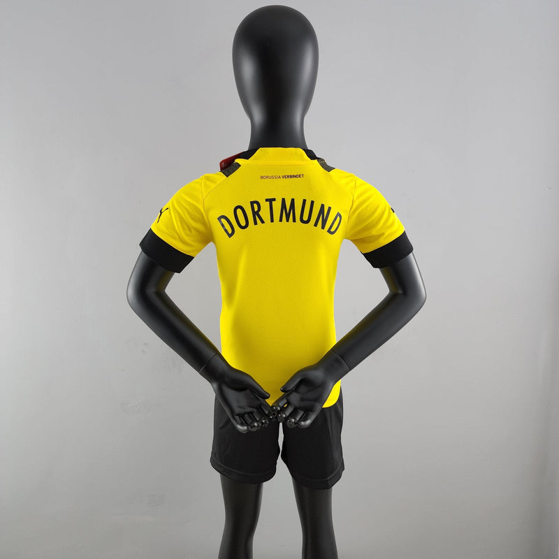 Conjunto Infantil Borussia Dortmund 2022/23 - Home