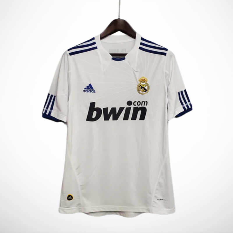Camisa Real Madrid Titular 10/11 - Versao Retro - vista frontal