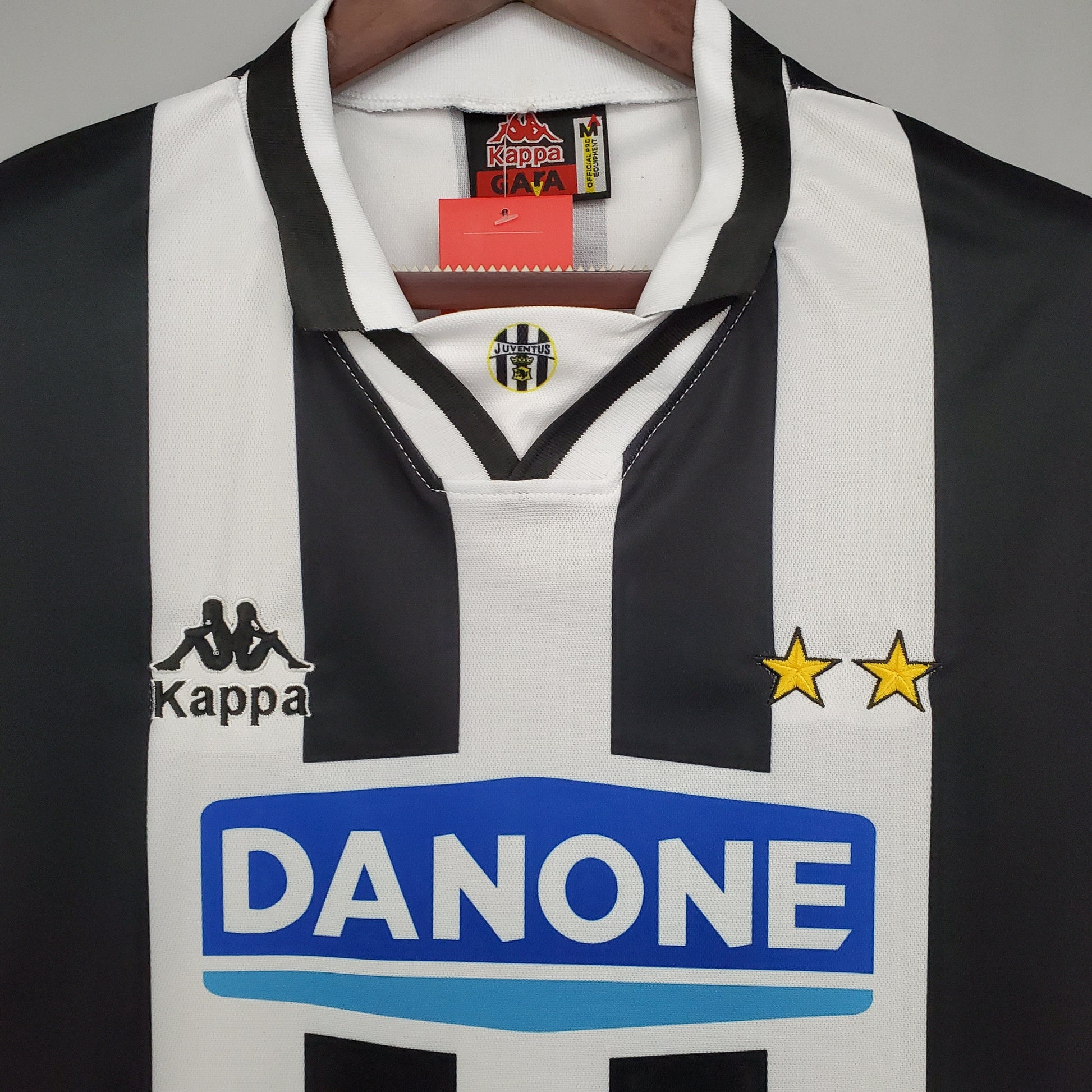 Camisa Juventus Titular 94/95 - Versao Retro - detalhe