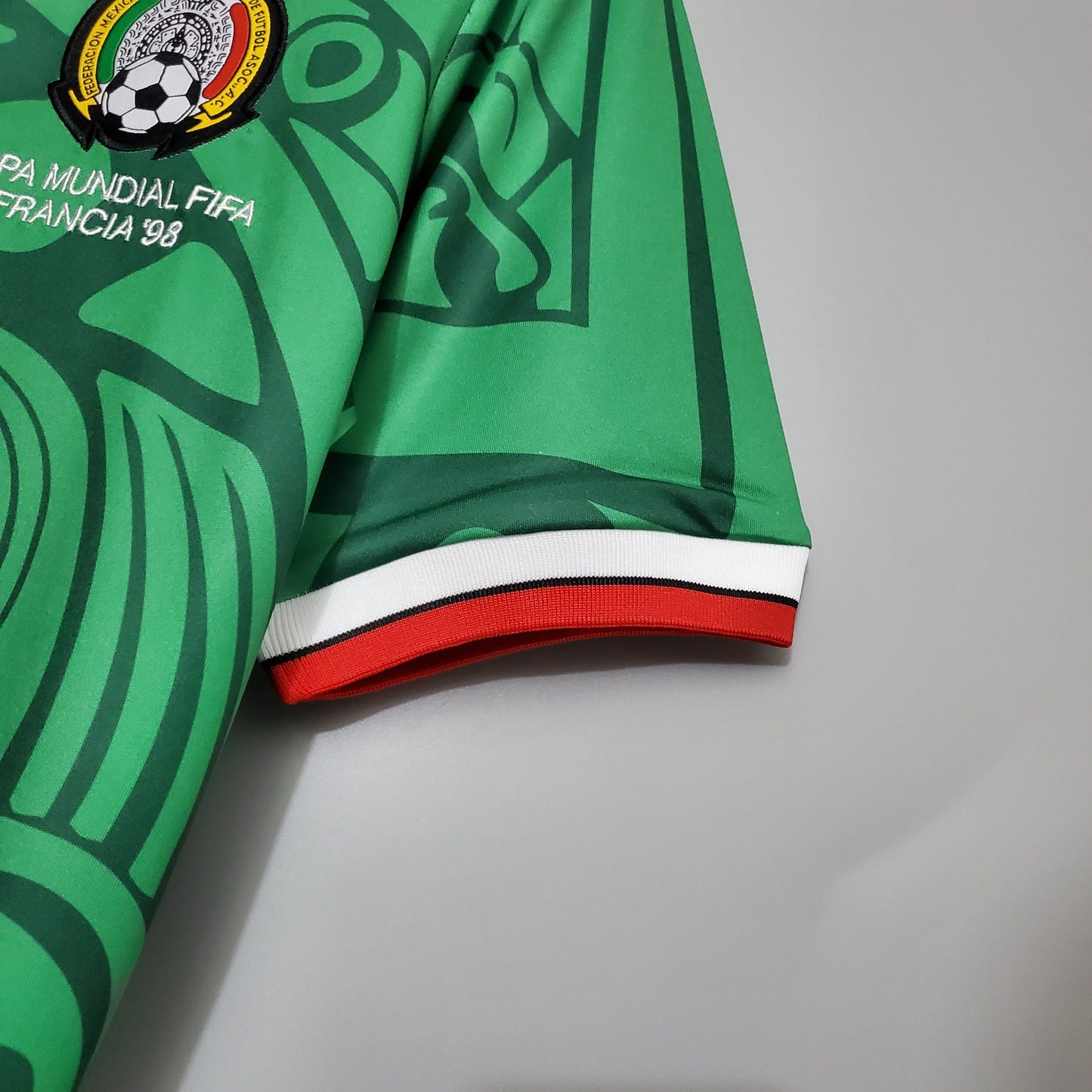 Camisa Mexico Titular 1998 - Versao Retro - imagem 4