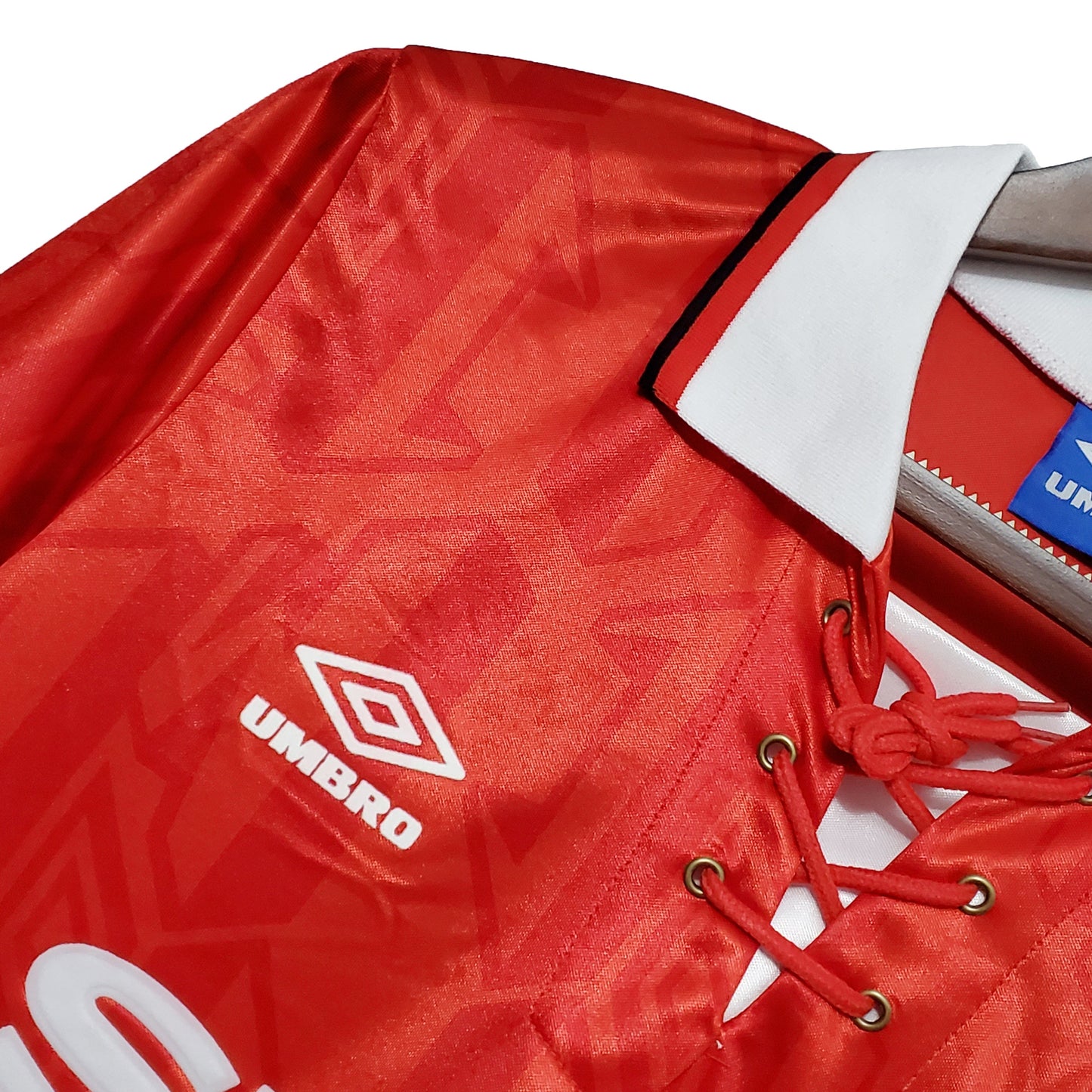 Camisa Manchester United 1992 - Versao Retro - detalhe