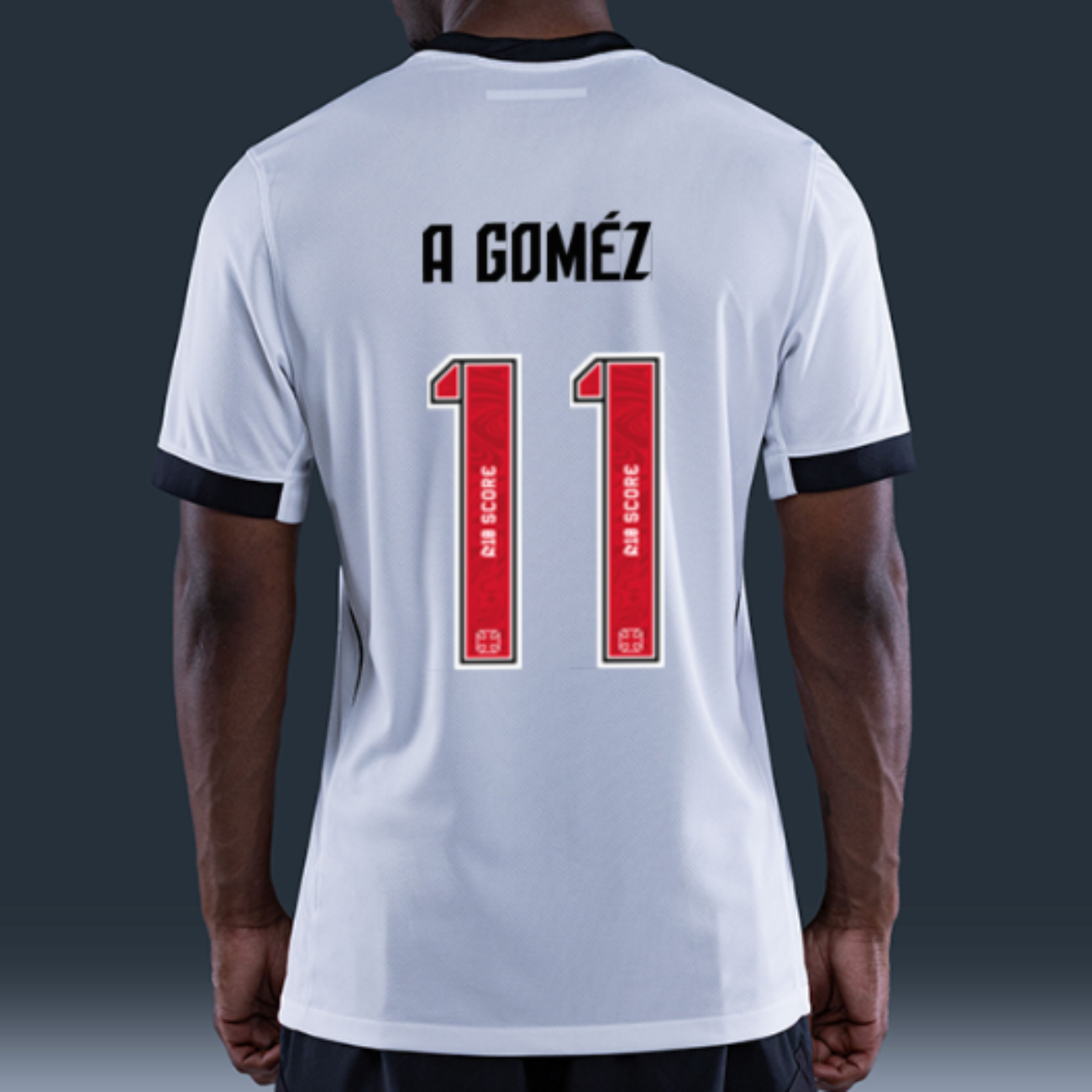 Camisa Vasco 2026/27 II A. GOMEZ N° 11 - vista frontal