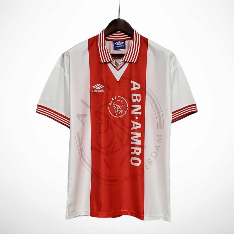 Camisa Ajax Titular 95/96 - Versao Retro - vista frontal
