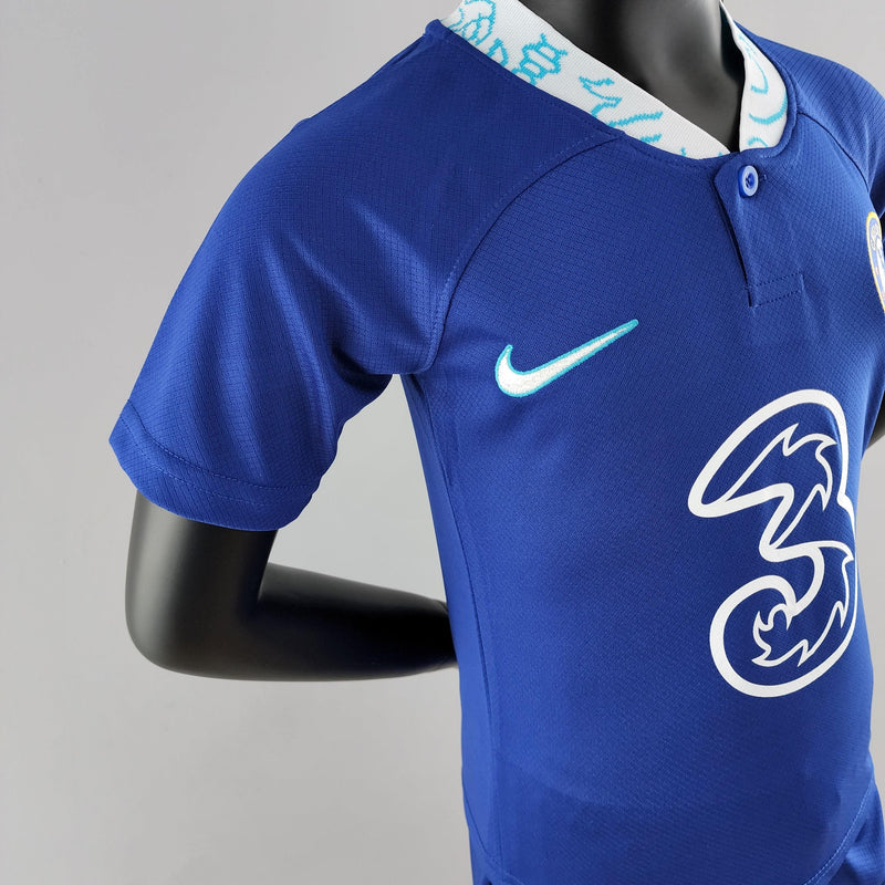 Conjunto Infantil Chelsea 2022/23 - Away