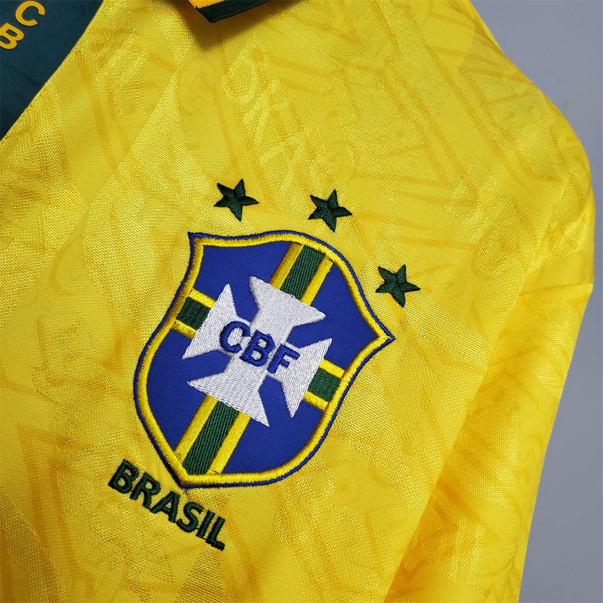Camisa Selecao Brasil Home - Retro 1991/93 - imagem 4
