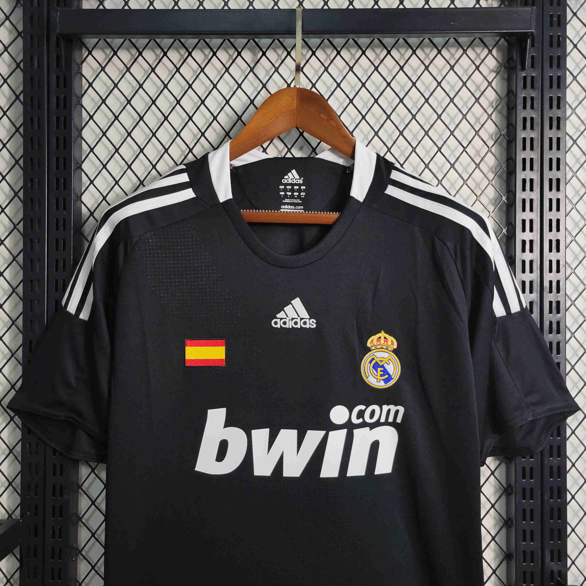 Camisa Real Madrid 08/09 - Versao Retro - vista traseira