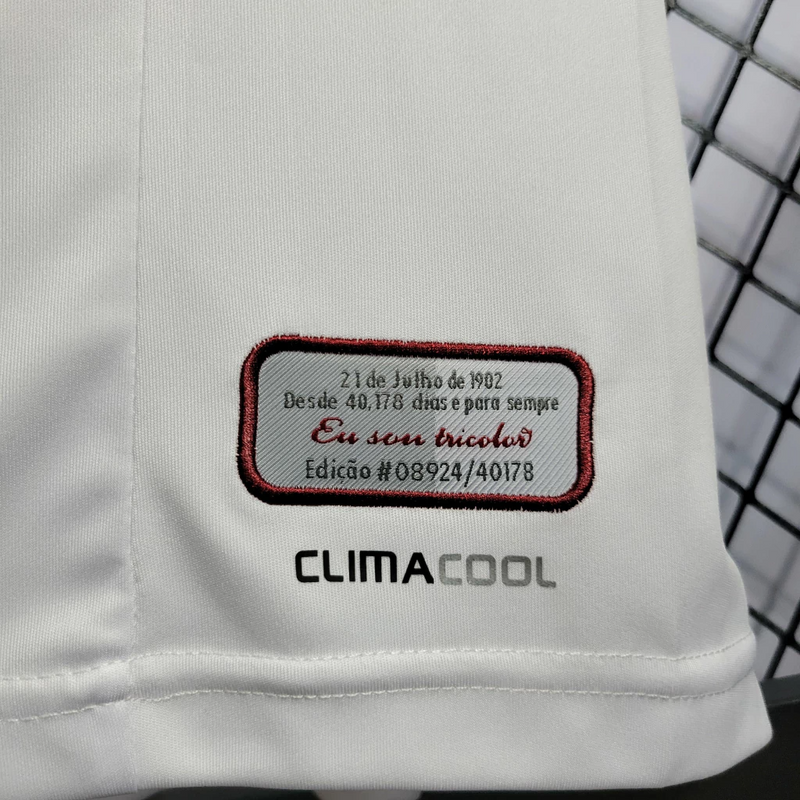 Camisa Fluminense Aniversário 2012 - Retrô Masculino - Branco