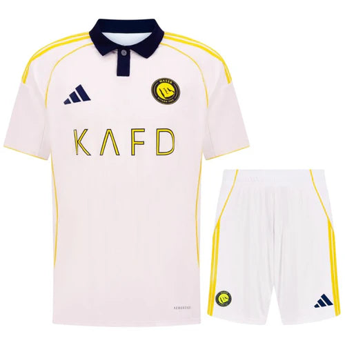 Conjunto Infantil Al Nassr III 25/26 - Amarelo