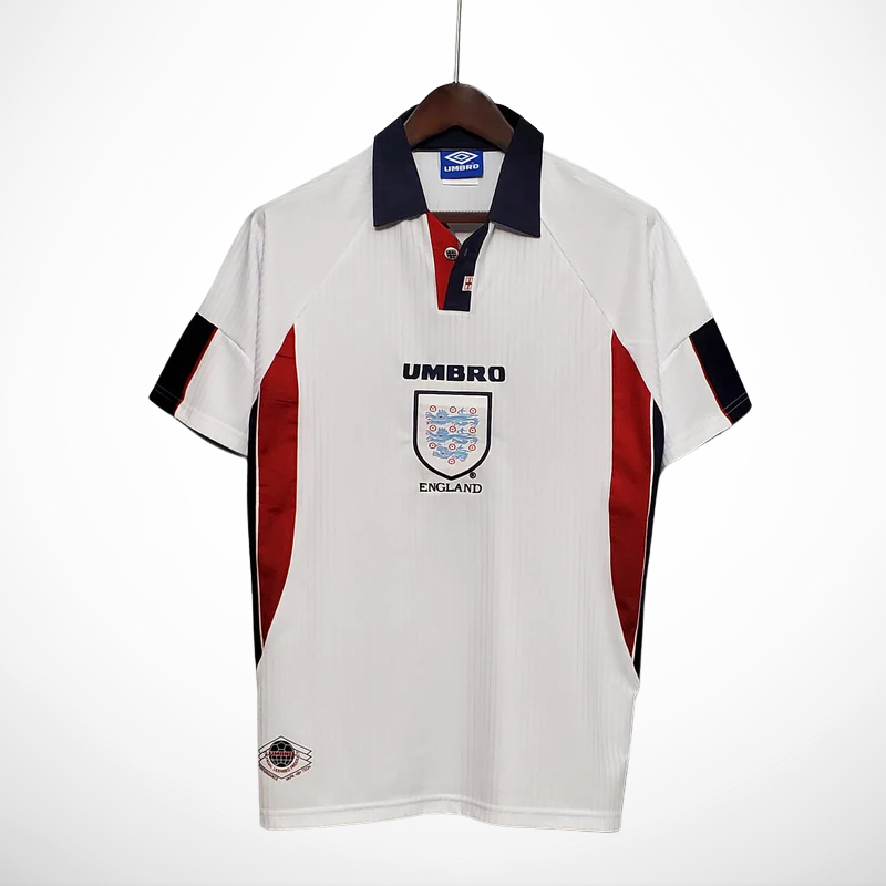 Camisa Inglaterra Titular 98/99 - Versao Retro - vista frontal