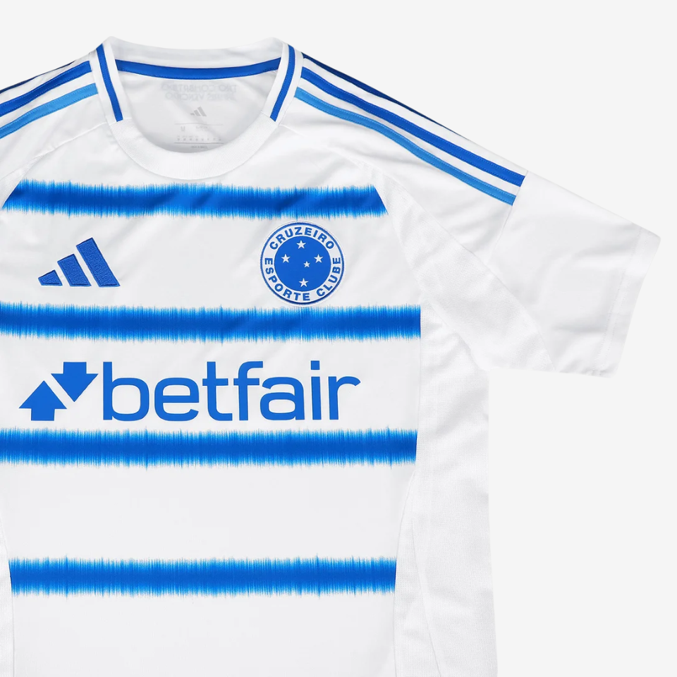 Camisa Adidas Cruzeiro 2025/26 II - vista traseira