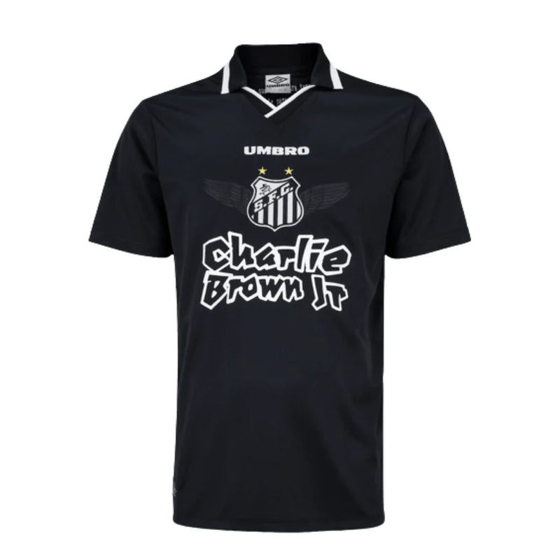 Camisa Santista 2024/25 Charlie Brown Júnior - Preta
