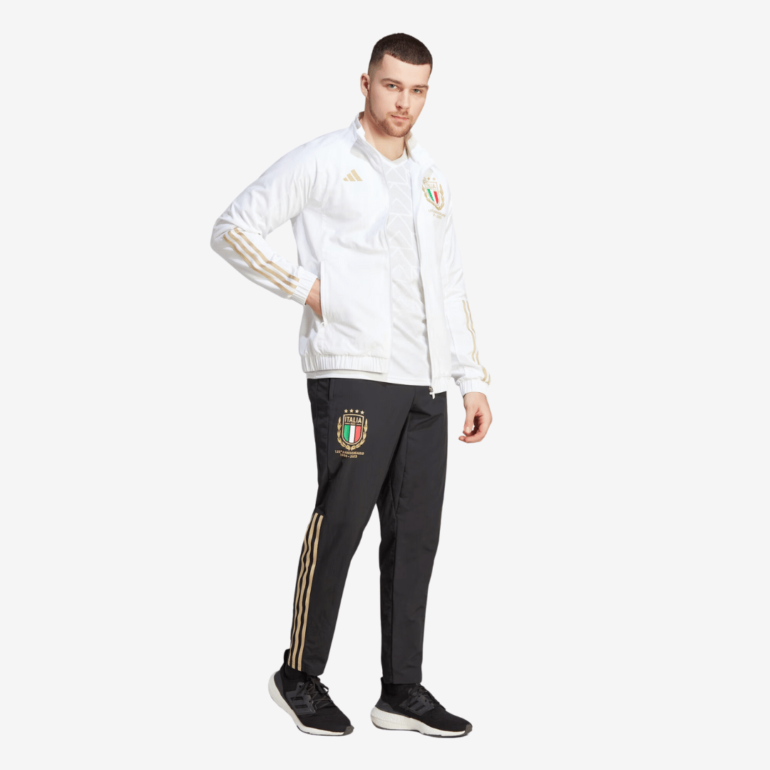 Jaqueta Adidas Italia 125th Anniversary - vista traseira