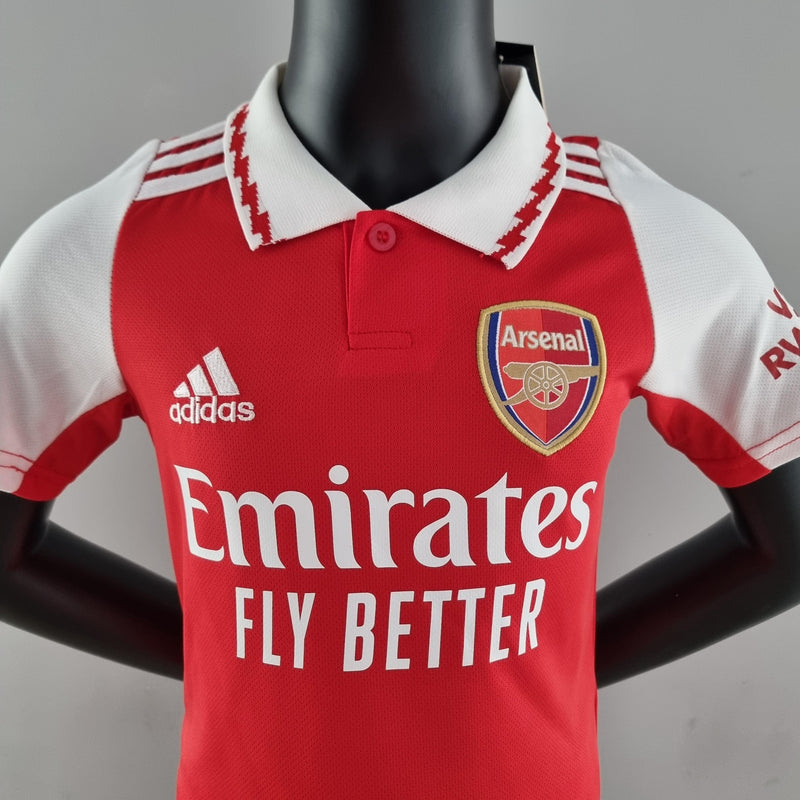 Conjunto Infantil Arsenal 2022/23 - Home