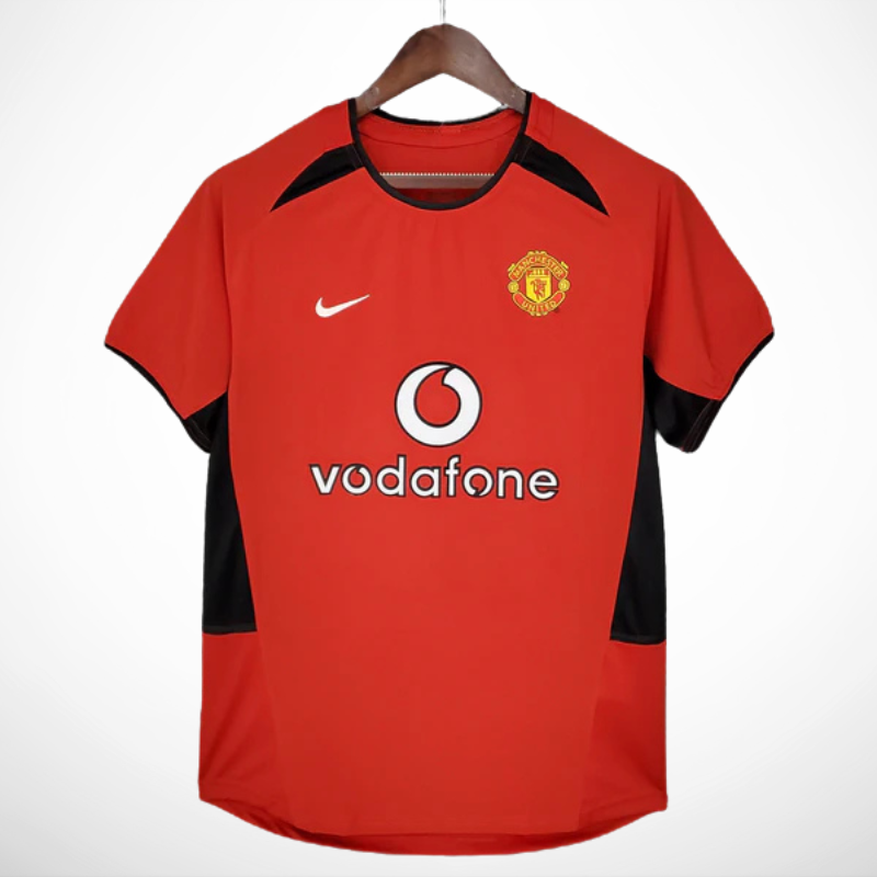 Camisa Manchester United 02/04 - Versao Retro - vista frontal