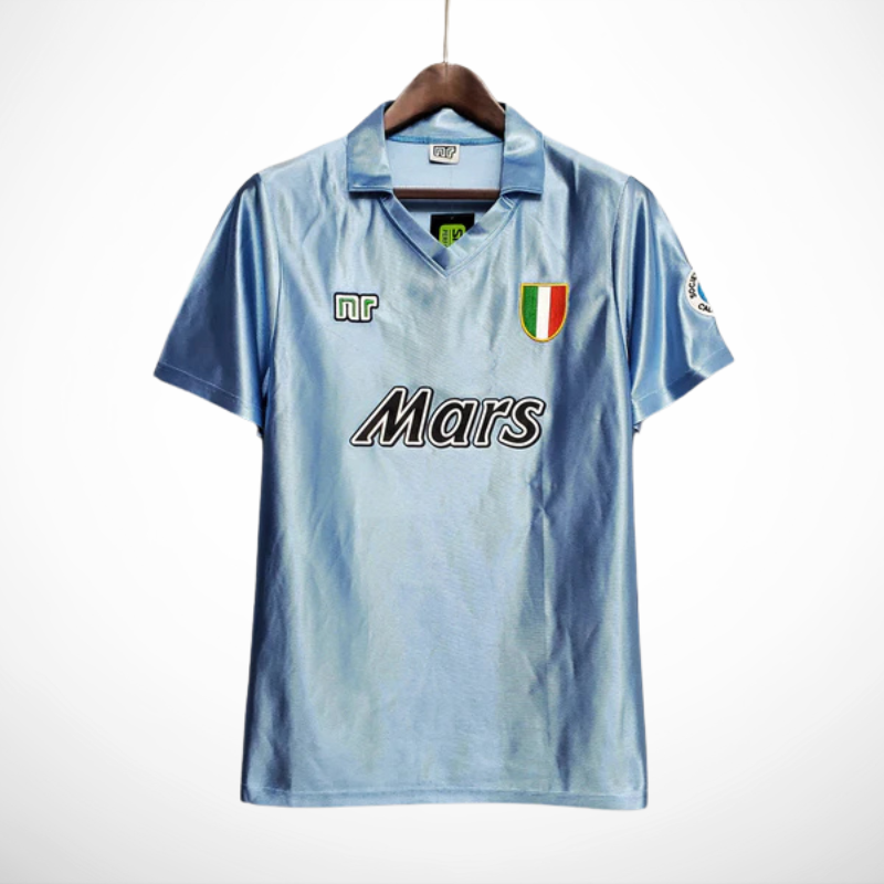Camisa Napoli Titular 90/91 - Versao Retro - vista frontal
