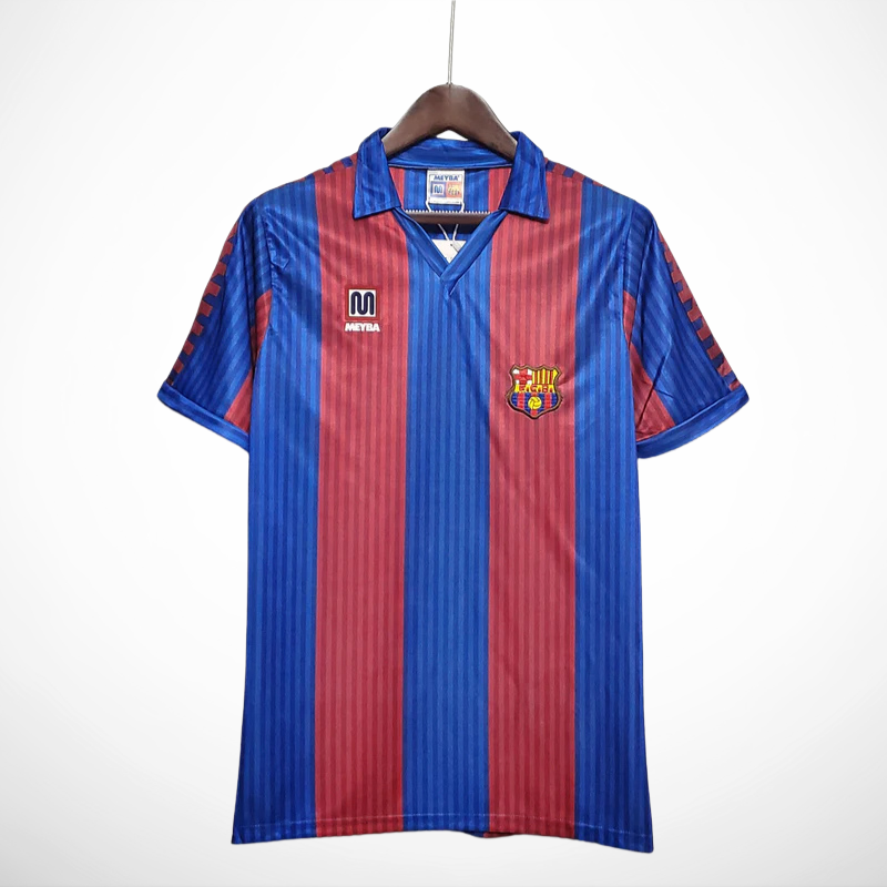 Camisa Barcelona Titular 90/91 - Versao Retro - vista frontal