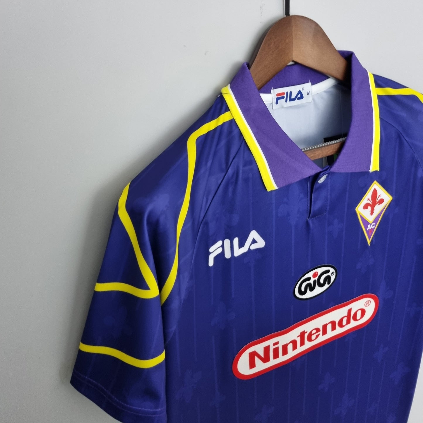 Camisa Fiorentina Titular 97/98 - Versao Retro - imagem 4