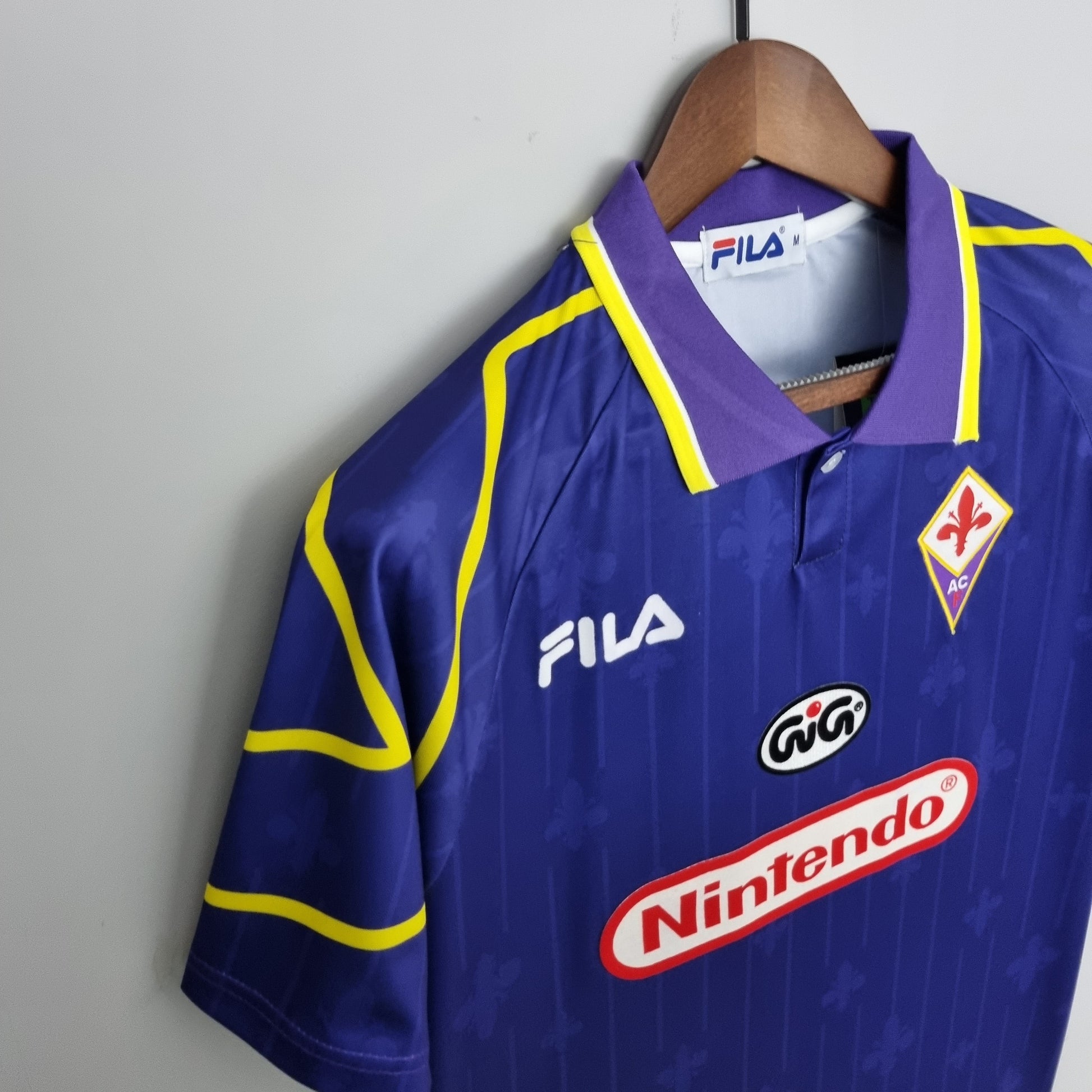 Camisa Fiorentina Titular 97/98 - Versao Retro - imagem 4