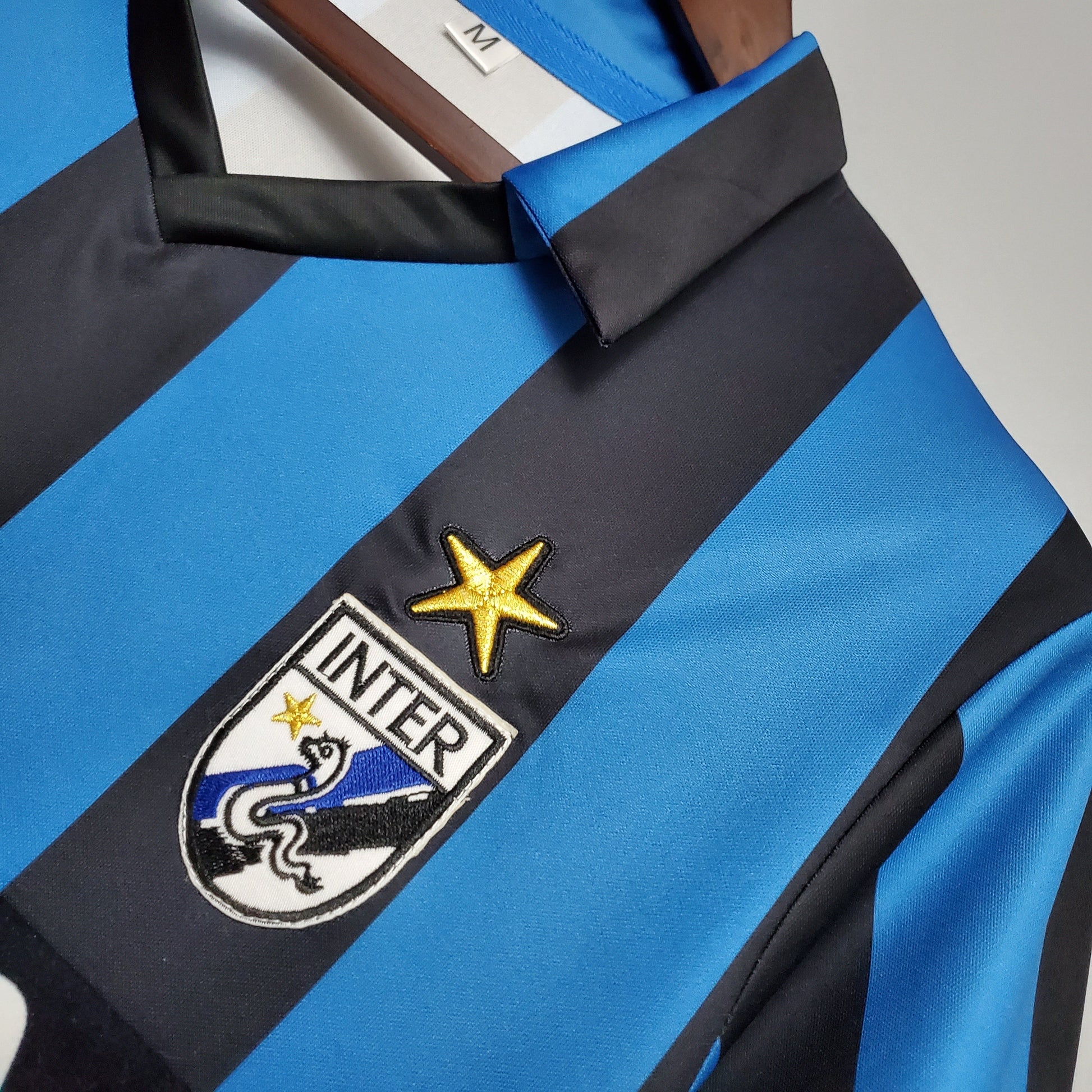 Camisa Inter de Milao Titular 88/90 - Versao Retro - vista traseira
