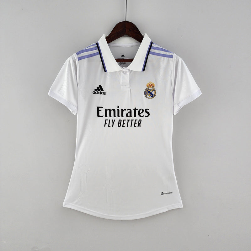 Camisa Feminina Real Madrid 2022/23 Home