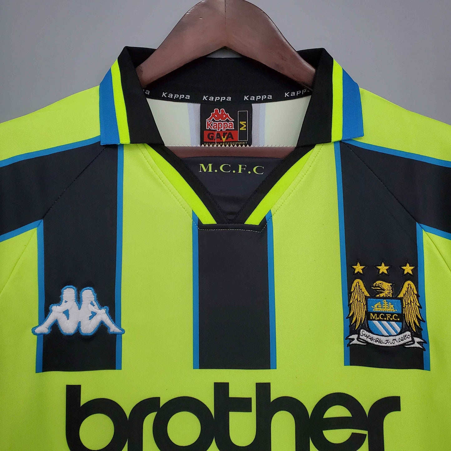 Camisa Manchester City 98 - Versão Retrô