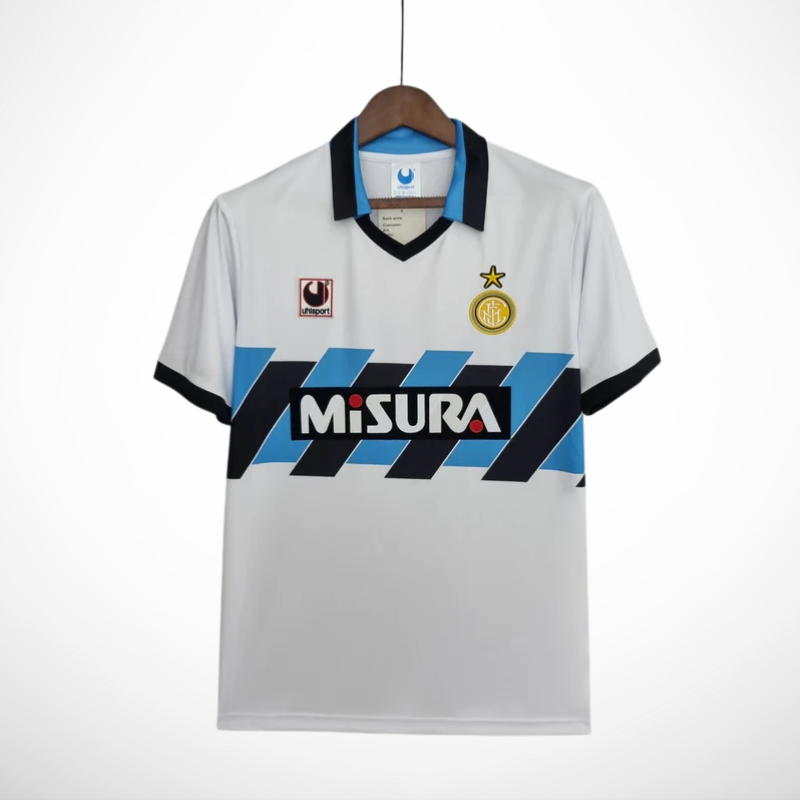 Camisa Inter de Milao Reserva 90/91 - Versao Retro - vista frontal