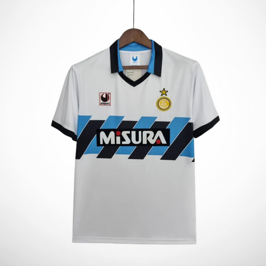 Camisa Inter de Milao Reserva 90/91 - Versao Retro - vista frontal