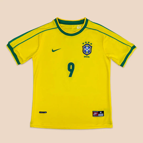 Camisa Retrô Seleção Brasil 1998 Home