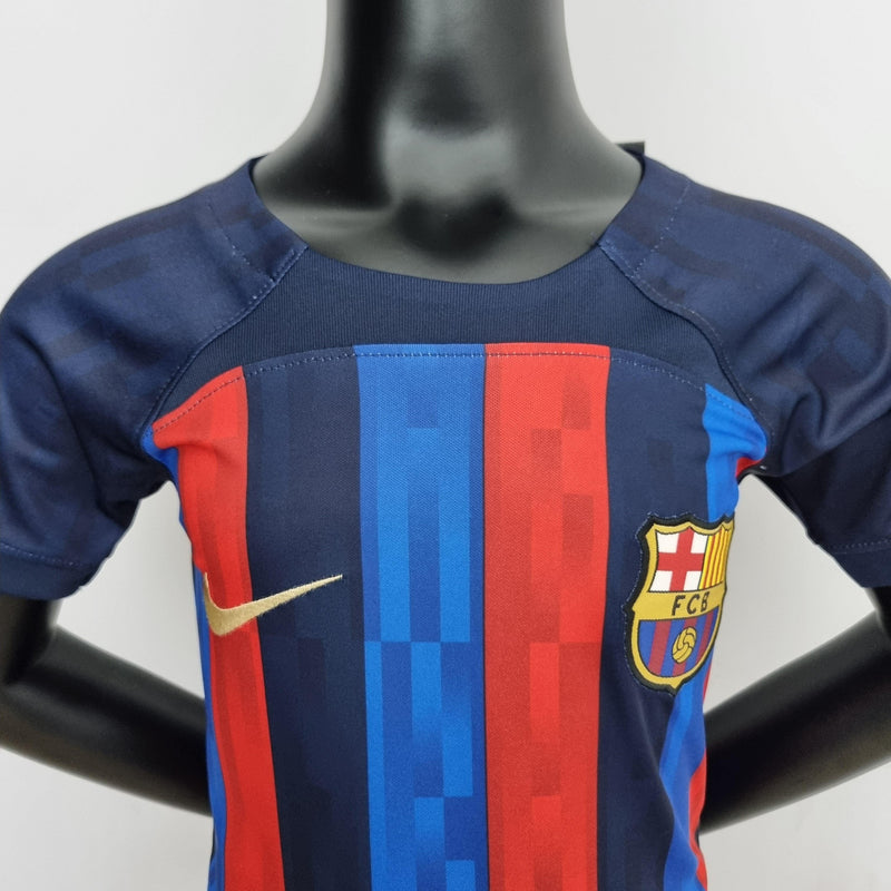 Conjunto Infantil Barcelona 2022/23 - Home