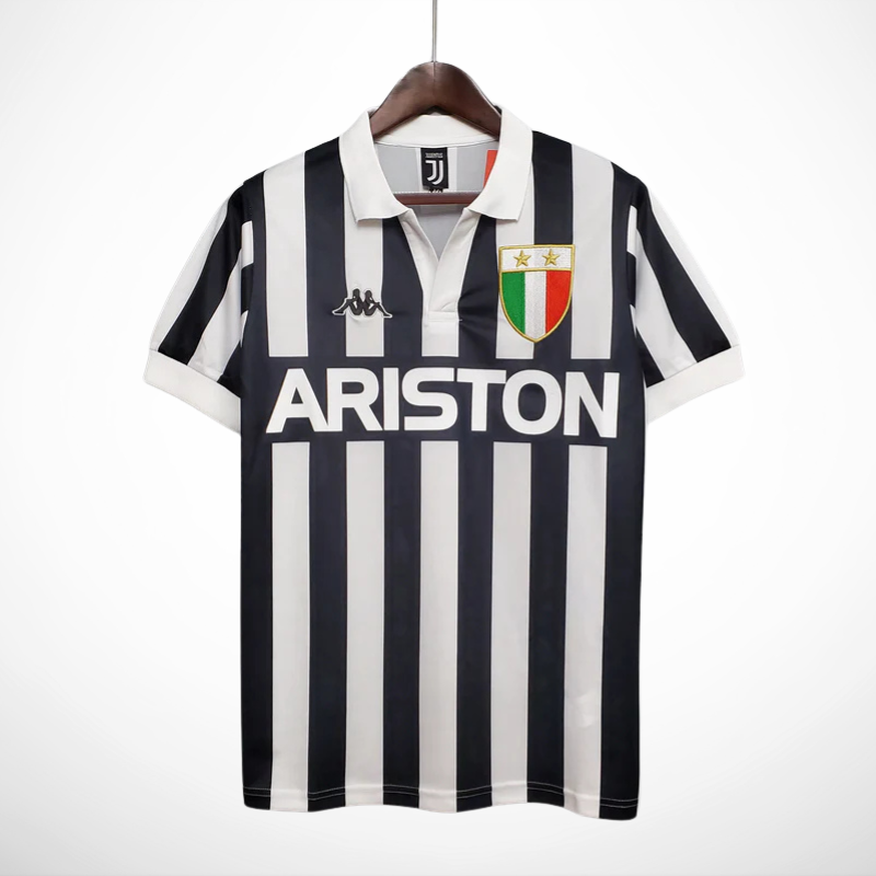 Camisa Juventus Titular 84/85 - Versao Retro - vista frontal
