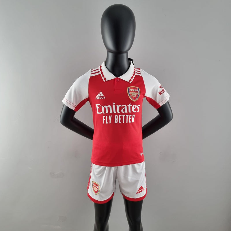 Conjunto Infantil Arsenal 2022/23 - Home