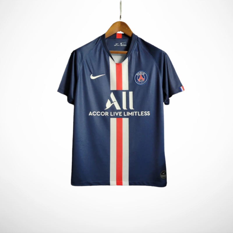 Camisa PSG Titular 19/20 - Versao Retro - vista frontal