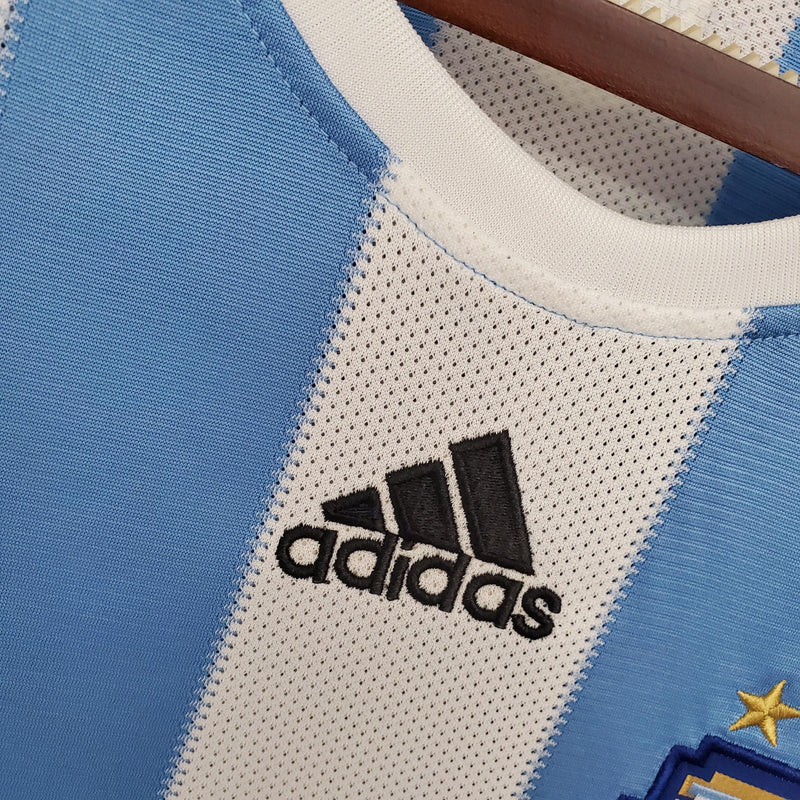 Camisa Retrô Seleção Argentina 2010/10 Home